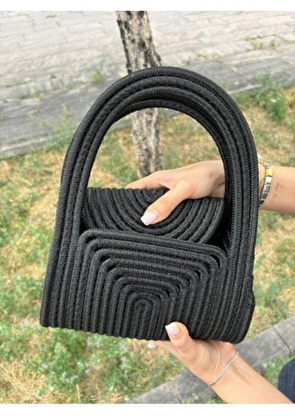 Jüt Hasır Portföy Clutch El Çantası Kadınlar İçin Şık ve Fonksiyonel Yaz Modası indirimleri