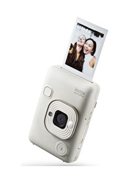 Instax Mini Liplay Hybrid Misty White Fotoğraf Makinesi 10'lu Film Albüm ve Deri Kılıf Hediye Seti fiyatları