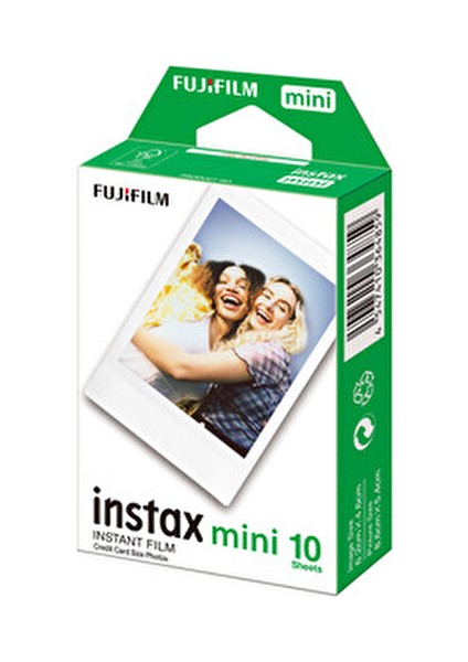 Instax Mini Liplay Hybrid Misty White Fotoğraf Makinesi 10'lu Film Albüm ve Deri Kılıf Hediye Seti