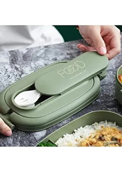 Çocuk ve Yetişkinler Için Şık Çift Katmanlı Beslenme Çantası modelleri