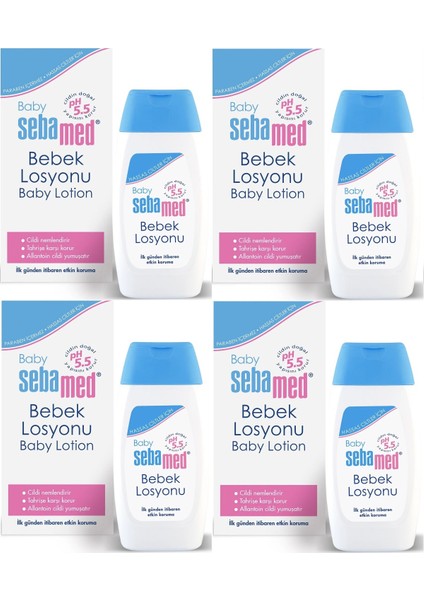 Bebek Losyonu 200ML (4 Lü Set)