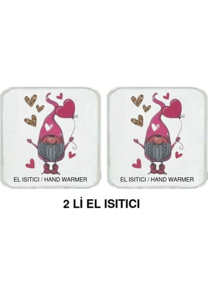 2 Adet Kalpli Noel Cücesi Cep Sobası,el Isıtıcı,sıcak Su Torbası Pvc 10X9,5CM modelleri