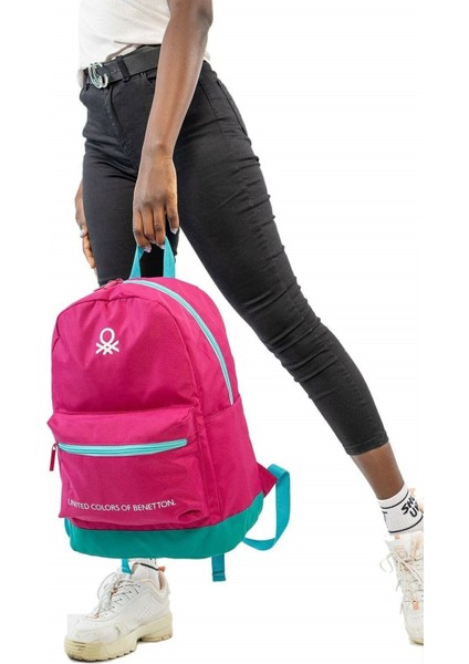 Kadın Pembe Sırt Çantası – Korumalı Laptop Bölmeli, Okul ve Günlük Kullanıma Uygun, 42x28x13 cm indirimleri