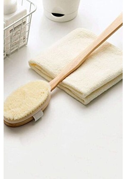Saplı %100 Doğal At Kılı Selülit Masaj Fırçası 2 Parça Kuru Fırçalama Peeling Batık Önleme Fırçası fiyatları