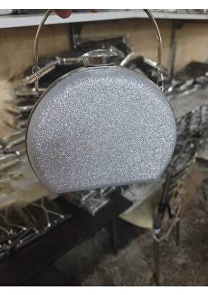 Gumus Taslı Simli Çıft Taraflı Abıye Çanta Matara fiyatları