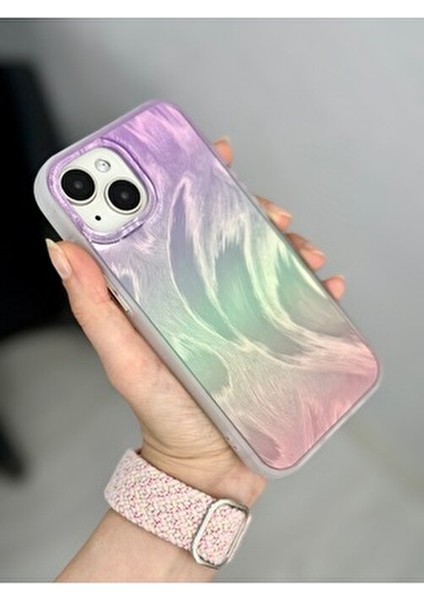 Iphone 13 - 14 - 15 Uyumlu Shine Renk Geçişli Parlak Tasarımlı Silikon Kılıf fiyatları