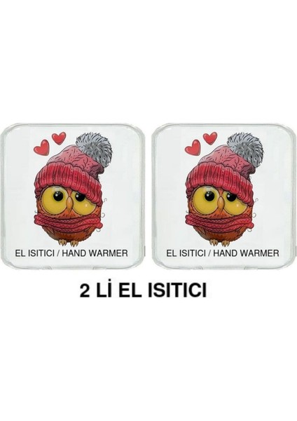 2 Adet Bereli Baykuş Cep Sobası,el Isıtıcı,sıcak Su Torbası Pvc 10X9,5CM modelleri