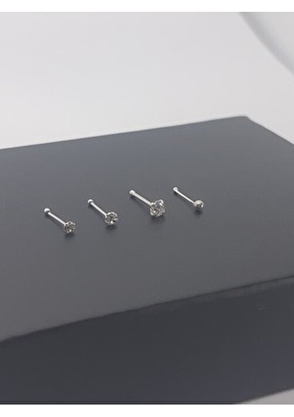 925 Ayar Gümüş 4'lü Ekonomik Hızma Seti (1,5mm-2mm-2,5mm Taşlı Yuvarlak+1,5mm Top)