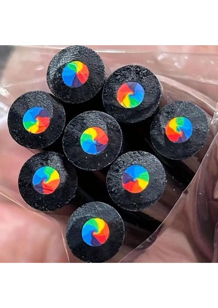 Gökkuşağı 2b Yedi Renk Aynı Anda Sanatsal Boya Kalemi ( Altı Adet ) indirimleri