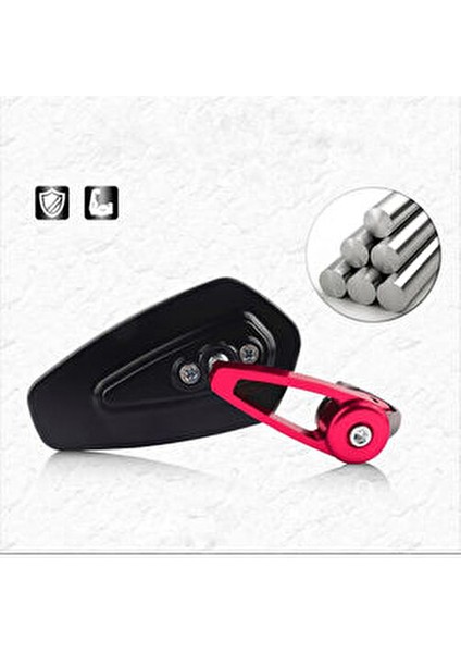 Gidon Ayna Seti Renkli Tüm Motorlara Uyumlu [kırmızı Renk] modelleri