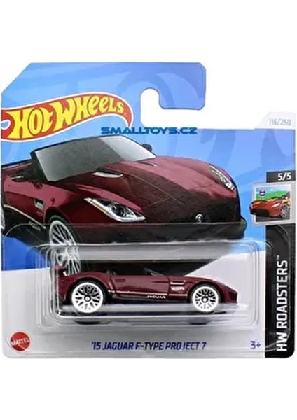 Hotwheels 15 Jaguar F-Type Project 7