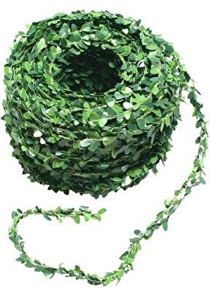 Dekoratif Yapraklı Tel 7 Metre Süs Çiçek – Dış Mekan Sarmaşık Bitkileri