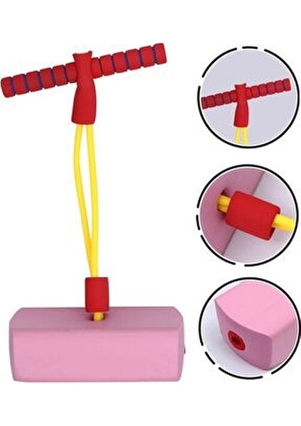 Zıpzıp Çocuklar Için Atlama Zıplama Oyuncağı Boy Uzatıcı Eğitici Fiziksel ve Zihinsel Geliştirici
