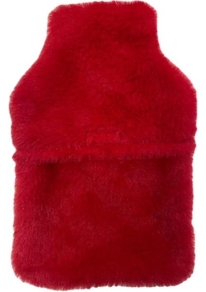 Sıcak Su Torbası Peluş Kalpli,kırmızı Termofor 27X17X2CM 1 Litre modelleri