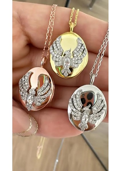 Wind Silver Uzak Şehi Alya Kolye Kapaklı 925 Ayar