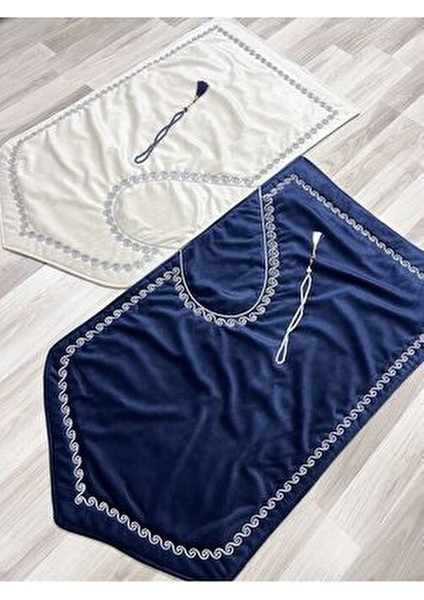 Kalpli Seccade Eşli Çift Seccade Tesbihli Gelin Damat Bohçası Hediyelik Çeyizlik modelleri