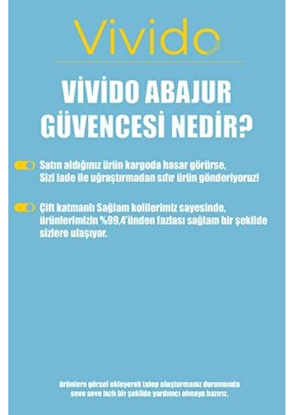 Vivido Led Ampul 9W E-27 Duy Tipi Gün Işığı Renk Sıcaklığı ile 2 Adet Paket fiyatları