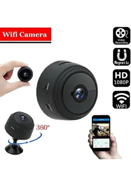 A9 Mini Wifi 365CAM Uygulamalı Güvenlik Kamerası