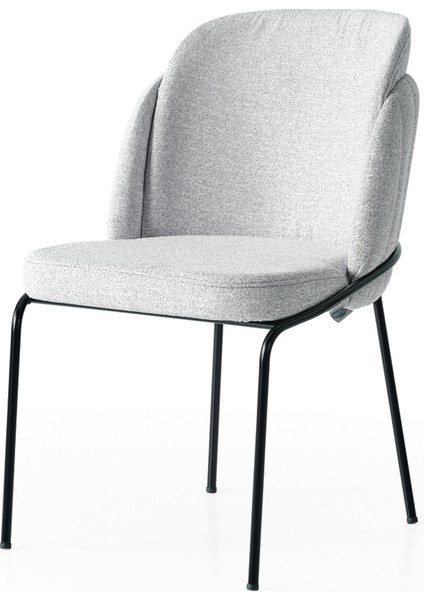 Diamond Açılır Masa Takımı – Siyah Mermer - Siyah Metal Ayak, 4 Sandalyeli, 80X120/180 cm