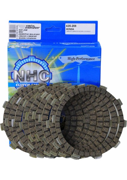 435-208 Suzuki Gsx-R 600 Nhc Debriyaj Balatası