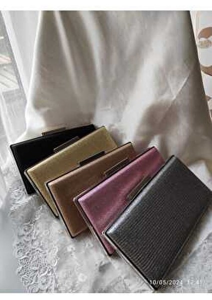 Lowell Abiye Çanta Kutu Gece Şık Çanta El Kulplu