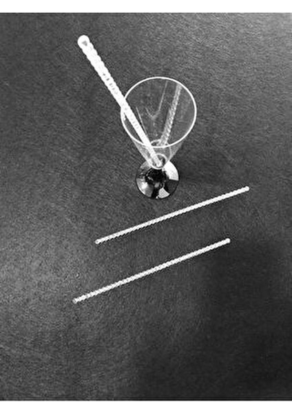 Kurtsan Kristal Mika Kokteyl Karıştısıcı Çubuk 22CM 50 Adet Şeffaf Renkli Kullanım İçin fiyatları