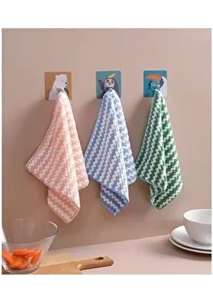 ( 3 Adet ) Mikrofiber Yumuşak Dokulu Temizlik Bezi 30*30 cm Mutfak Bezi Leke Tutmaz Koku Yapmaz fiyatları