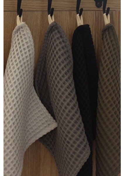 Waffle Mutfak Havlusu Seti 8'li %100 Pamuk - (30X30 Cm) modelleri