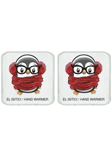 2 Adet Atkılı Penguen Cep Sobası,el Isıtıcı,sıcak Su Torbası Pvc 10X9,5CM fiyatları