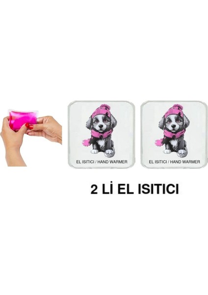 2 Adet Kırmızı Bereli Köpek Cep Sobası,el Isıtıcı,sıcak Su Torbası Pvc 10X9,5CM fırsatları