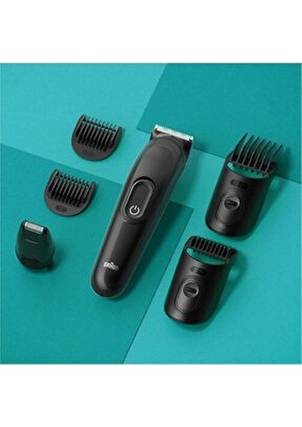 6-In-1 Multi Grooming Kit Series 3 For Beard & Hair Styling, Ultra-Sharp Blade – Mgk 3410