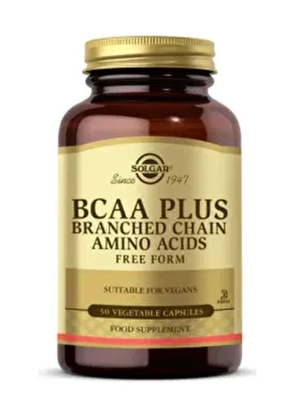 Bcaa Plus 50 Kapsül - Aromasız