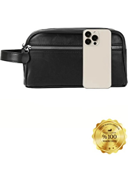 Milano Hakiki Deri Siyah Erkek El Çantası indirimleri