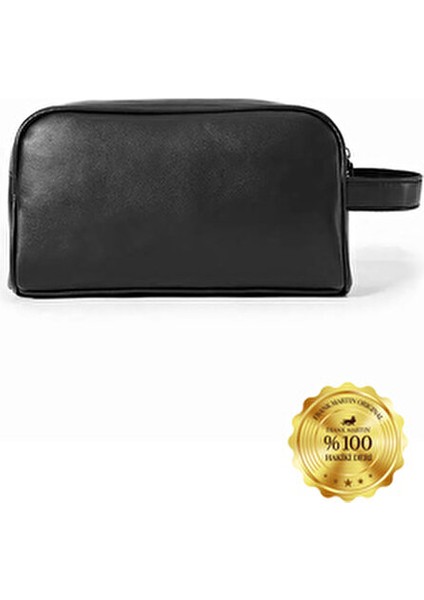 Milano Hakiki Deri Siyah Erkek El Çantası