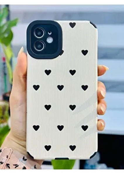 Iphone 11 Uyumlu Kaplama Tasarımlı Yumuşak Silikon Kamera Korumalı Kılıf