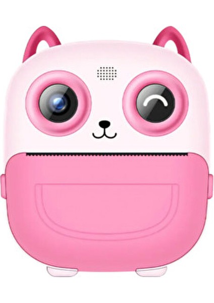 Çocuklar Için Termal Yazıcılı Dijital Fotoğraf ve Selfie Kamera Bas Çek Yazdır fiyatları