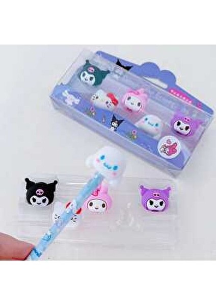 Sanrio Kawaii Kuromi Cinnamoroll My Melody Hello Kitty Figürlü Kalem Tıraş Okul Sevimli Hediye indirimleri