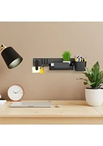Çok Amaçlı Pano Organizatör Set 2 ( 6 x 40 cm ) Siyah