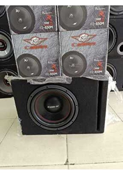 Set!! 30 cm For-Xx Kabinli Bas, 4 Adet Cadence R2-850M Kurşun Göbek 20 cm Midrange MS-B3500.4K Amfi fırsatları