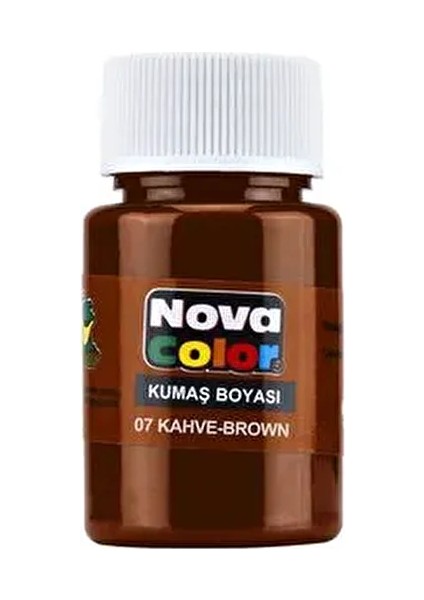 Fabric Textile Tekstil Tüp Kumaş Boyası Kahve Renk Kıyafet Elbise Çanta Ayakkabı Pantolon Tshirt