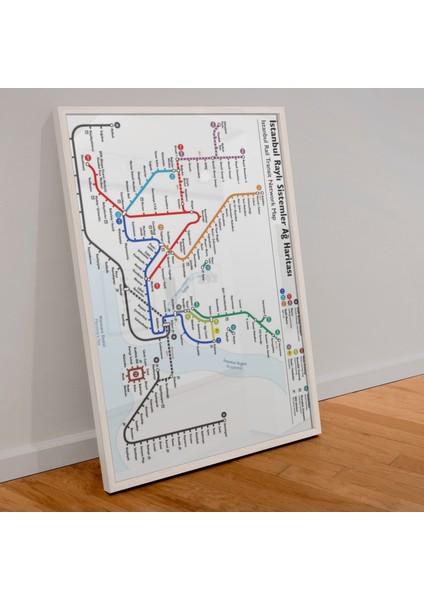 500 Parça Puzzle Rayların Izinde Istanbul Metro Hattı