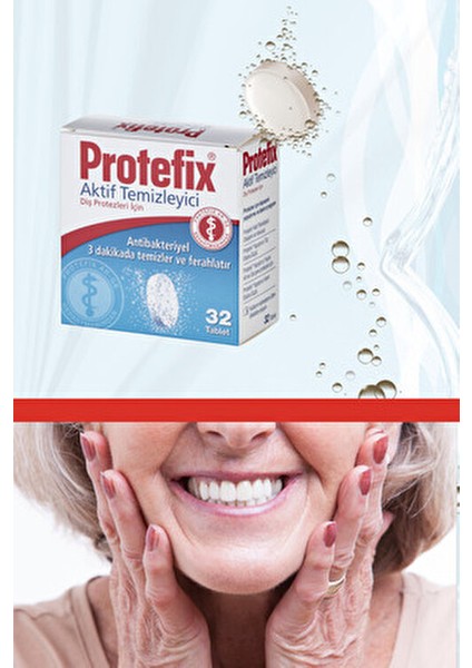Diş Protezleri Için Temizleyici 32 Tablet (2 Adet) modelleri