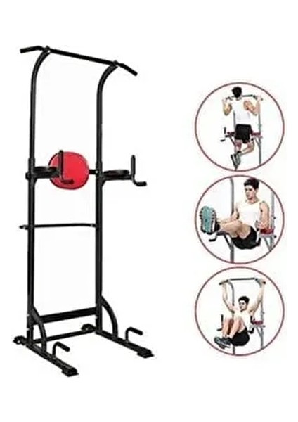 Fonksiyonlu Antreman Güç Kulesi Şınav Barfiks Mekik Egzersiz Istasyonu