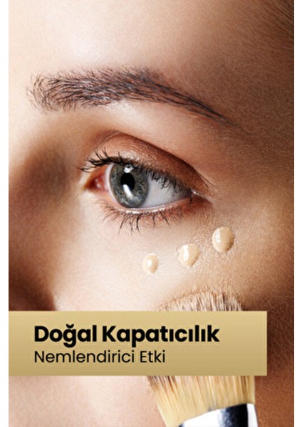Concealer Suya Dayanıklı Doğal Kapatıcı 6 ml Göz Çevresi İçin Nemlendirici Etki modelleri