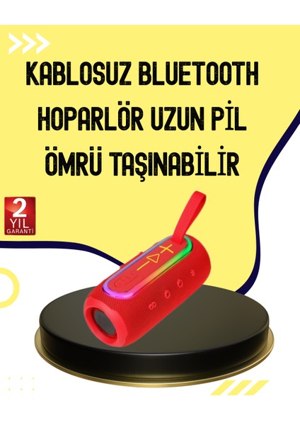 Uzun Pil Ömürlü Bluetooth 5.1 Hoparlör