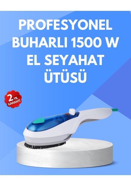 Buharlı Pratik Ütü Seyahat Tipi Kırışıklık Giderici