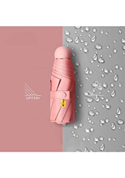 Çantalı Özel Kılıf Hediyeli Kapsül Şemsiye, Cep Şemsiye , Mini Şemsiye, Çanta Şemsiye, Küçük Hafif fırsatları