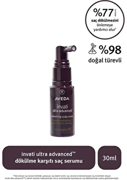 Invati Ultra Advanced Dökülme Karşıtı Saç Serumu 30ML