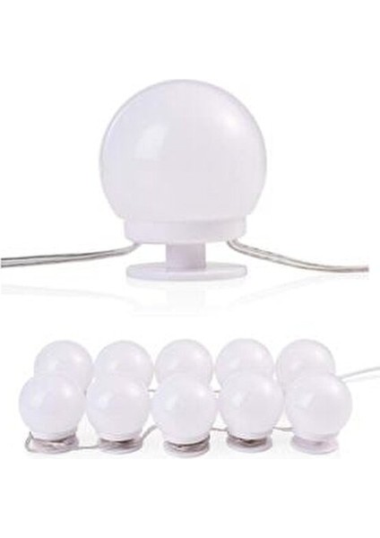 10 Lu LED Ampul Ayarlanabilir Makyaj Ayna Işığı fırsatları