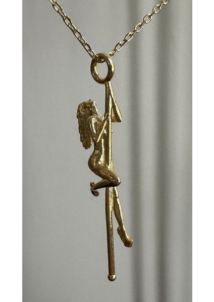 Direk Dansçı Kız 925 Ayar